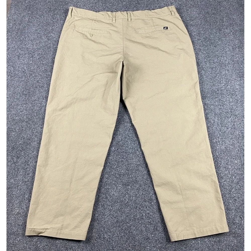 Nike Club 'Khaki' Men's Chino Pants Sz 40x30 Fits (42x29) FZ5770-247 Canvas
